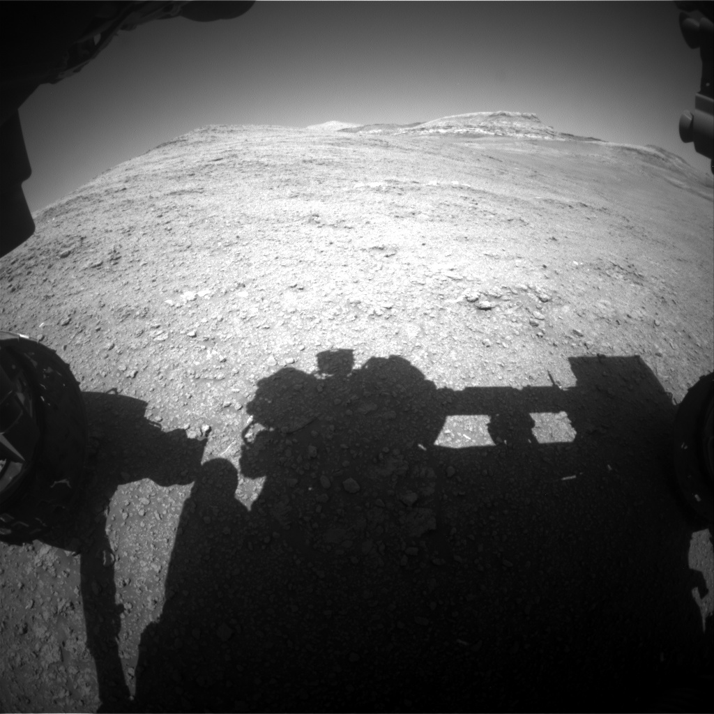 Nasa's Mars rover Curiosity acquired this image using its Front Hazard Avoidance Camera (Front Hazcam) on Sol 2562, at drive 292, site number 77