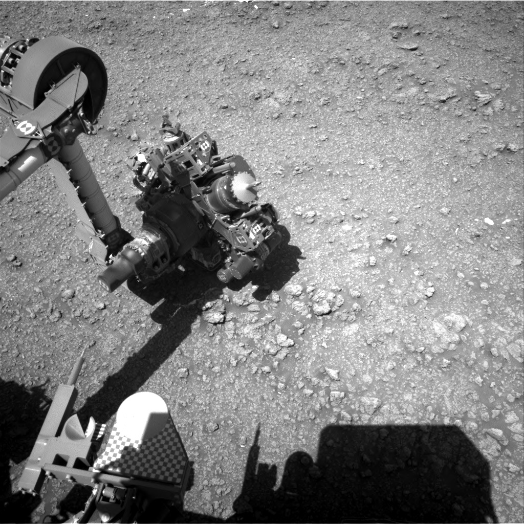 Nasa's Mars rover Curiosity acquired this image using its Right Navigation Camera on Sol 2563, at drive 292, site number 77