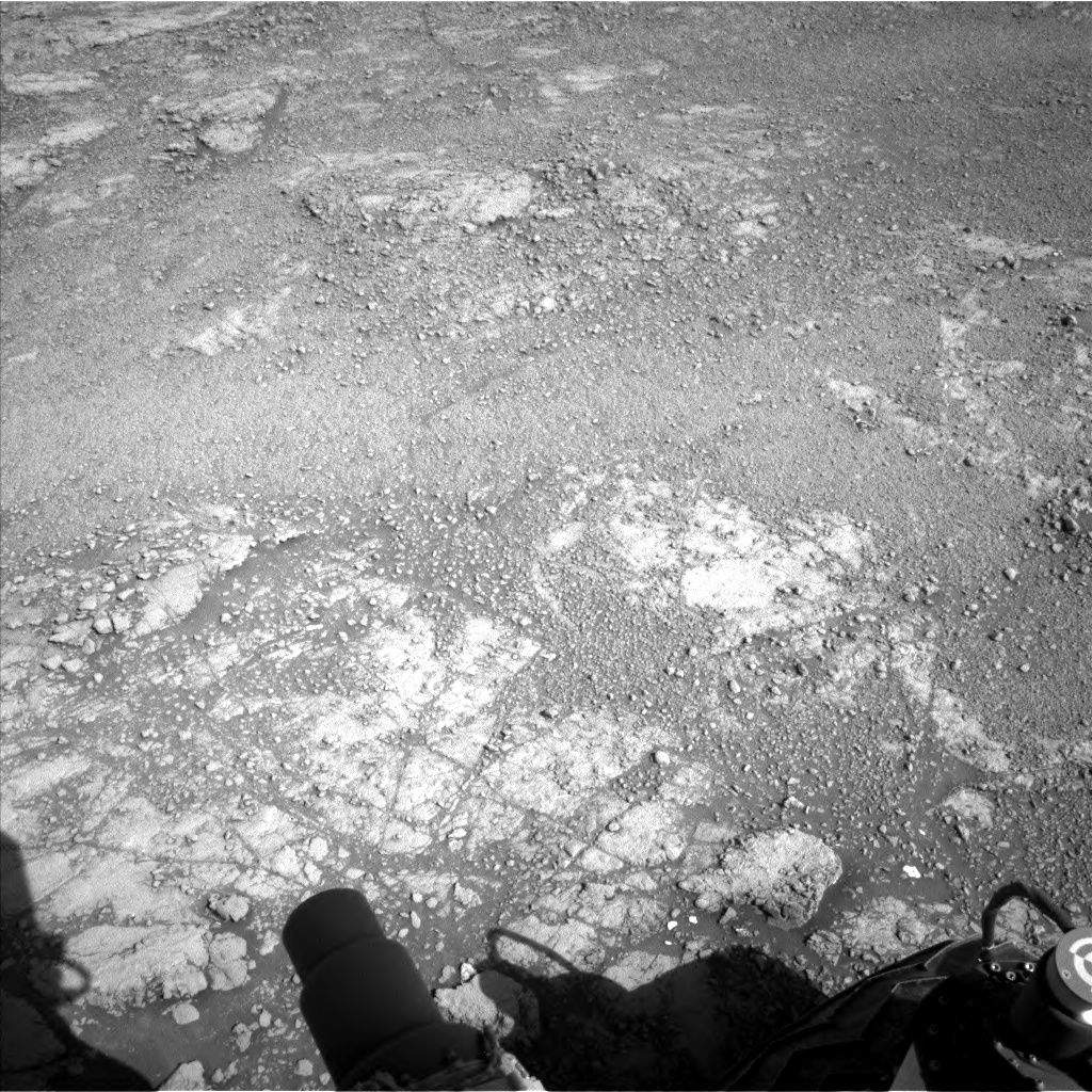 Nasa's Mars rover Curiosity acquired this image using its Left Navigation Camera on Sol 2565, at drive 574, site number 77