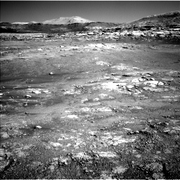 Nasa's Mars rover Curiosity acquired this image using its Left Navigation Camera on Sol 2568, at drive 592, site number 77