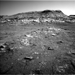 Nasa's Mars rover Curiosity acquired this image using its Left Navigation Camera on Sol 2568, at drive 718, site number 77