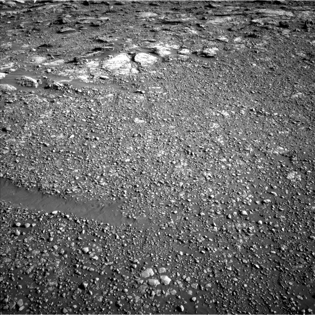 Nasa's Mars rover Curiosity acquired this image using its Left Navigation Camera on Sol 2568, at drive 862, site number 77