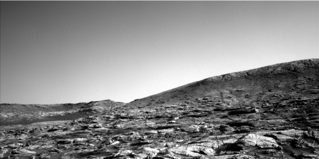 Nasa's Mars rover Curiosity acquired this image using its Left Navigation Camera on Sol 2568, at drive 910, site number 77