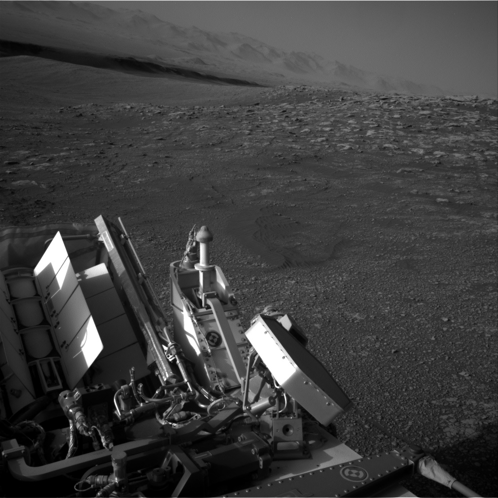 Nasa's Mars rover Curiosity acquired this image using its Right Navigation Camera on Sol 2568, at drive 910, site number 77