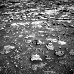 Nasa's Mars rover Curiosity acquired this image using its Left Navigation Camera on Sol 2570, at drive 928, site number 77