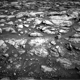 Nasa's Mars rover Curiosity acquired this image using its Left Navigation Camera on Sol 2570, at drive 946, site number 77