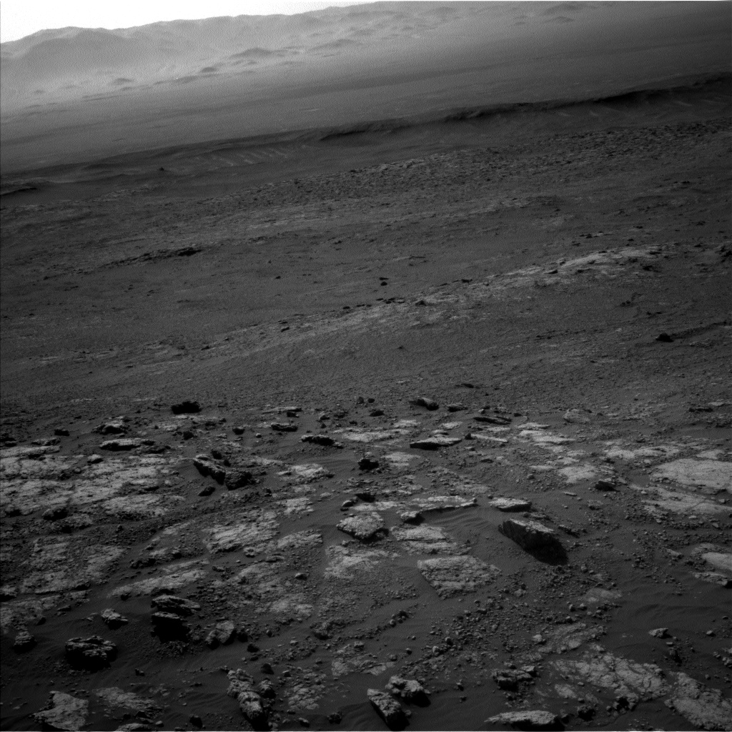 Nasa's Mars rover Curiosity acquired this image using its Left Navigation Camera on Sol 2570, at drive 1006, site number 77