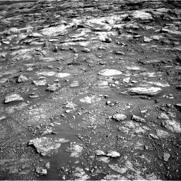 Nasa's Mars rover Curiosity acquired this image using its Right Navigation Camera on Sol 2570, at drive 910, site number 77