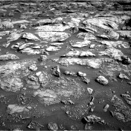 Nasa's Mars rover Curiosity acquired this image using its Right Navigation Camera on Sol 2570, at drive 952, site number 77