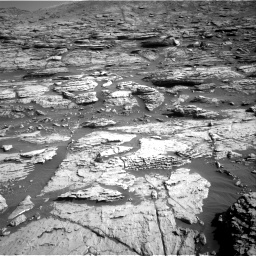 Nasa's Mars rover Curiosity acquired this image using its Right Navigation Camera on Sol 2570, at drive 1000, site number 77