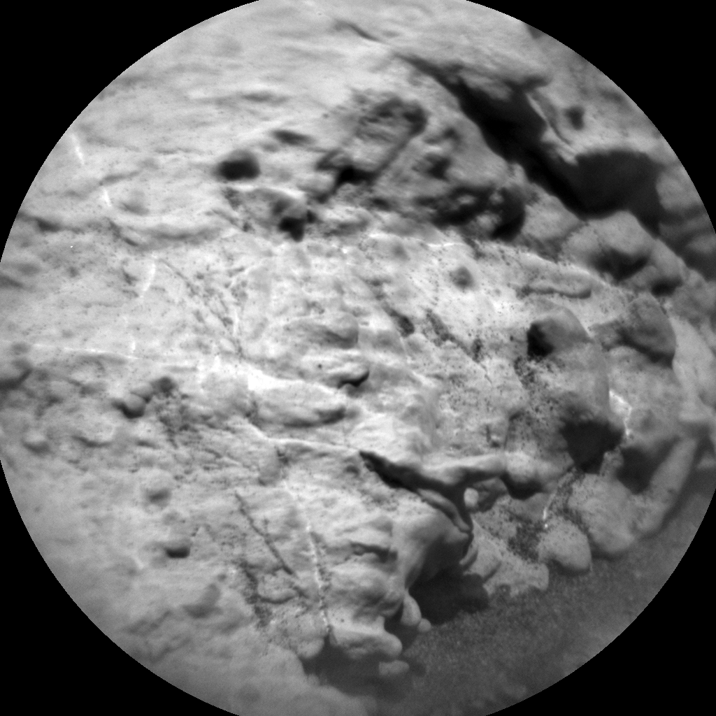 Nasa's Mars rover Curiosity acquired this image using its Chemistry & Camera (ChemCam) on Sol 2571, at drive 1006, site number 77