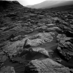 Nasa's Mars rover Curiosity acquired this image using its Left Navigation Camera on Sol 2572, at drive 1012, site number 77