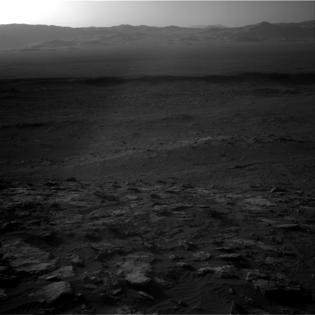 Nasa's Mars rover Curiosity acquired this image using its Right Navigation Camera on Sol 2572, at drive 1070, site number 77