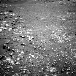 Nasa's Mars rover Curiosity acquired this image using its Left Navigation Camera on Sol 2575, at drive 1178, site number 77