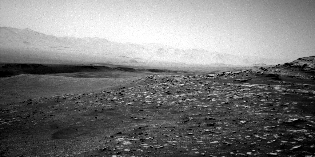Nasa's Mars rover Curiosity acquired this image using its Right Navigation Camera on Sol 2575, at drive 1070, site number 77