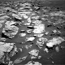 Nasa's Mars rover Curiosity acquired this image using its Right Navigation Camera on Sol 2575, at drive 1130, site number 77