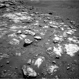 Nasa's Mars rover Curiosity acquired this image using its Right Navigation Camera on Sol 2575, at drive 1154, site number 77
