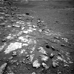 Nasa's Mars rover Curiosity acquired this image using its Right Navigation Camera on Sol 2575, at drive 1166, site number 77