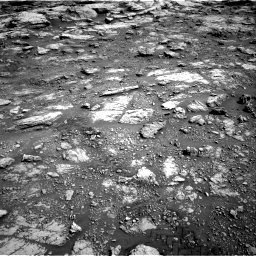 Nasa's Mars rover Curiosity acquired this image using its Right Navigation Camera on Sol 2575, at drive 1202, site number 77
