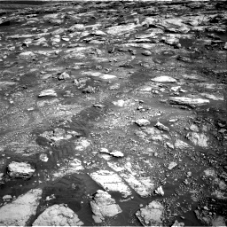 Nasa's Mars rover Curiosity acquired this image using its Right Navigation Camera on Sol 2575, at drive 1226, site number 77