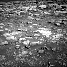 Nasa's Mars rover Curiosity acquired this image using its Right Navigation Camera on Sol 2575, at drive 1244, site number 77