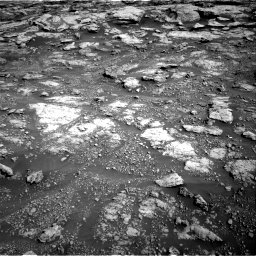 Nasa's Mars rover Curiosity acquired this image using its Right Navigation Camera on Sol 2575, at drive 1256, site number 77