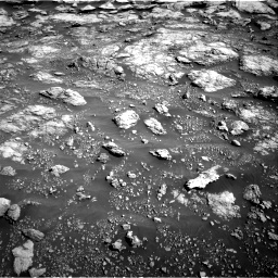 Nasa's Mars rover Curiosity acquired this image using its Right Navigation Camera on Sol 2575, at drive 1274, site number 77