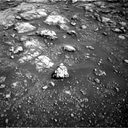 Nasa's Mars rover Curiosity acquired this image using its Right Navigation Camera on Sol 2575, at drive 1286, site number 77