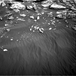Nasa's Mars rover Curiosity acquired this image using its Right Navigation Camera on Sol 2575, at drive 1334, site number 77