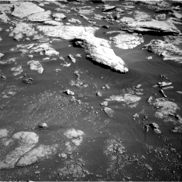 Nasa's Mars rover Curiosity acquired this image using its Right Navigation Camera on Sol 2575, at drive 1388, site number 77