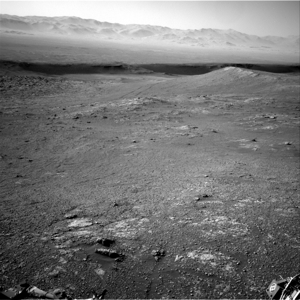 Nasa's Mars rover Curiosity acquired this image using its Right Navigation Camera on Sol 2575, at drive 1416, site number 77