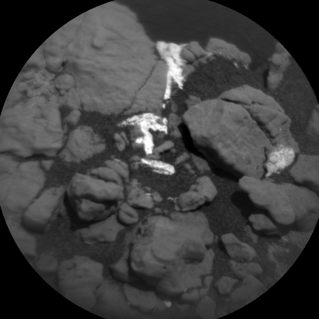 Nasa's Mars rover Curiosity acquired this image using its Chemistry & Camera (ChemCam) on Sol 2576, at drive 1416, site number 77