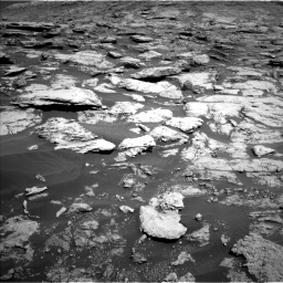 Nasa's Mars rover Curiosity acquired this image using its Left Navigation Camera on Sol 2577, at drive 1434, site number 77