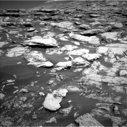 Nasa's Mars rover Curiosity acquired this image using its Left Navigation Camera on Sol 2577, at drive 1440, site number 77
