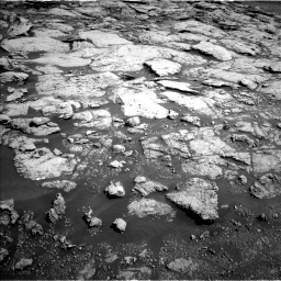 Nasa's Mars rover Curiosity acquired this image using its Left Navigation Camera on Sol 2577, at drive 1458, site number 77