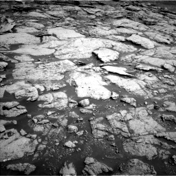 Nasa's Mars rover Curiosity acquired this image using its Left Navigation Camera on Sol 2577, at drive 1464, site number 77