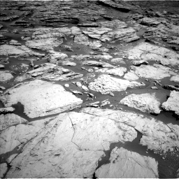 Nasa's Mars rover Curiosity acquired this image using its Left Navigation Camera on Sol 2577, at drive 1488, site number 77