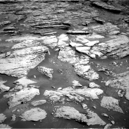 Nasa's Mars rover Curiosity acquired this image using its Right Navigation Camera on Sol 2577, at drive 1524, site number 77