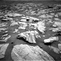 Nasa's Mars rover Curiosity acquired this image using its Left Navigation Camera on Sol 2582, at drive 1560, site number 77
