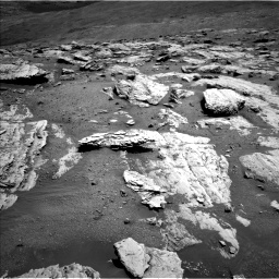 Nasa's Mars rover Curiosity acquired this image using its Left Navigation Camera on Sol 2582, at drive 1584, site number 77