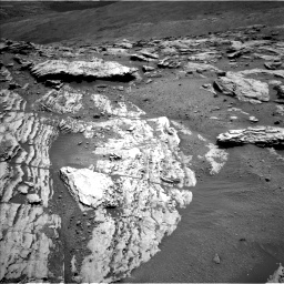 Nasa's Mars rover Curiosity acquired this image using its Left Navigation Camera on Sol 2582, at drive 1602, site number 77