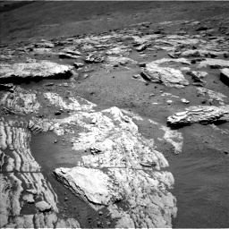Nasa's Mars rover Curiosity acquired this image using its Left Navigation Camera on Sol 2582, at drive 1620, site number 77