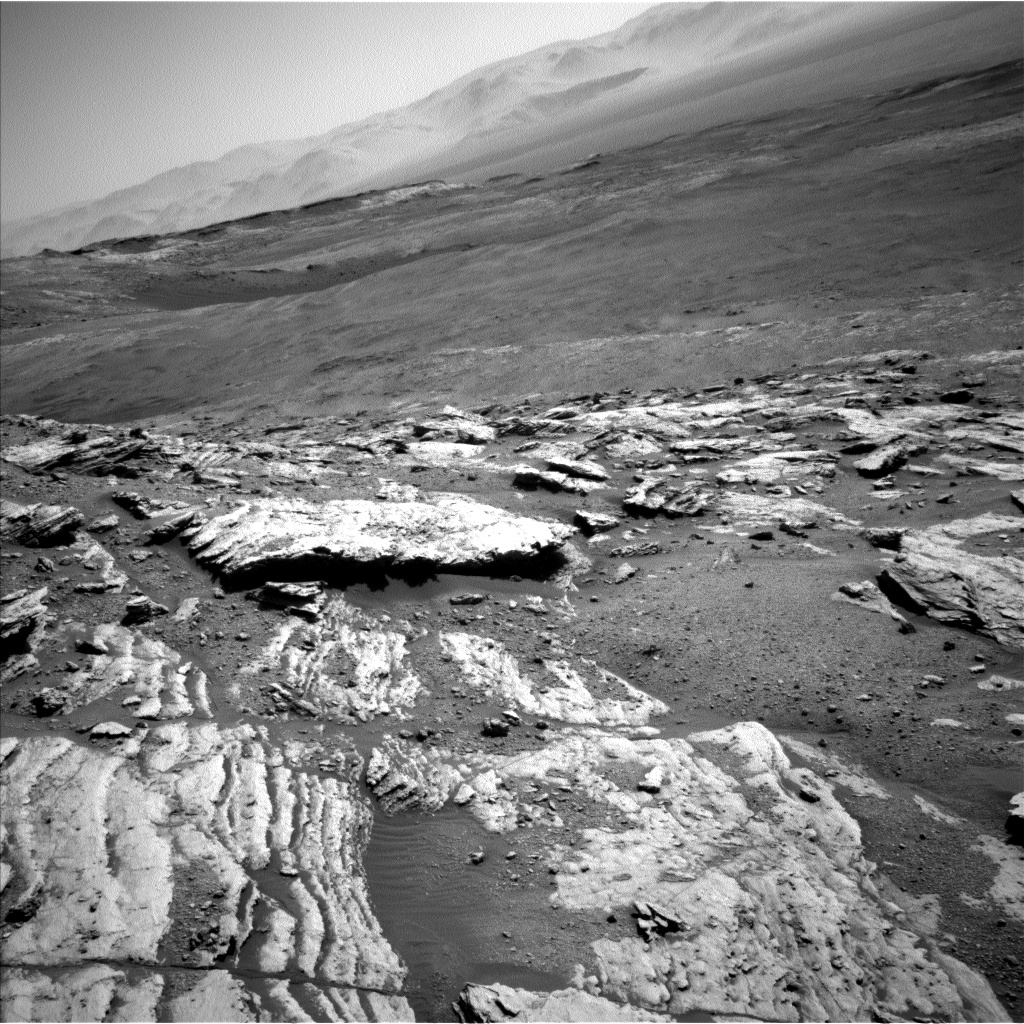 Nasa's Mars rover Curiosity acquired this image using its Left Navigation Camera on Sol 2582, at drive 1626, site number 77