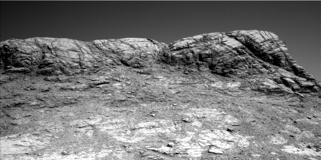 Nasa's Mars rover Curiosity acquired this image using its Left Navigation Camera on Sol 2582, at drive 1626, site number 77