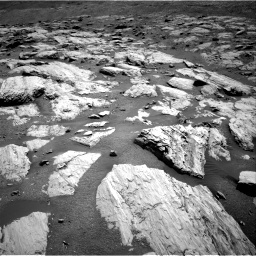 Nasa's Mars rover Curiosity acquired this image using its Right Navigation Camera on Sol 2582, at drive 1566, site number 77