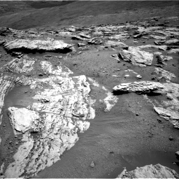 Nasa's Mars rover Curiosity acquired this image using its Right Navigation Camera on Sol 2582, at drive 1596, site number 77
