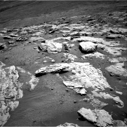 Nasa's Mars rover Curiosity acquired this image using its Right Navigation Camera on Sol 2582, at drive 1608, site number 77