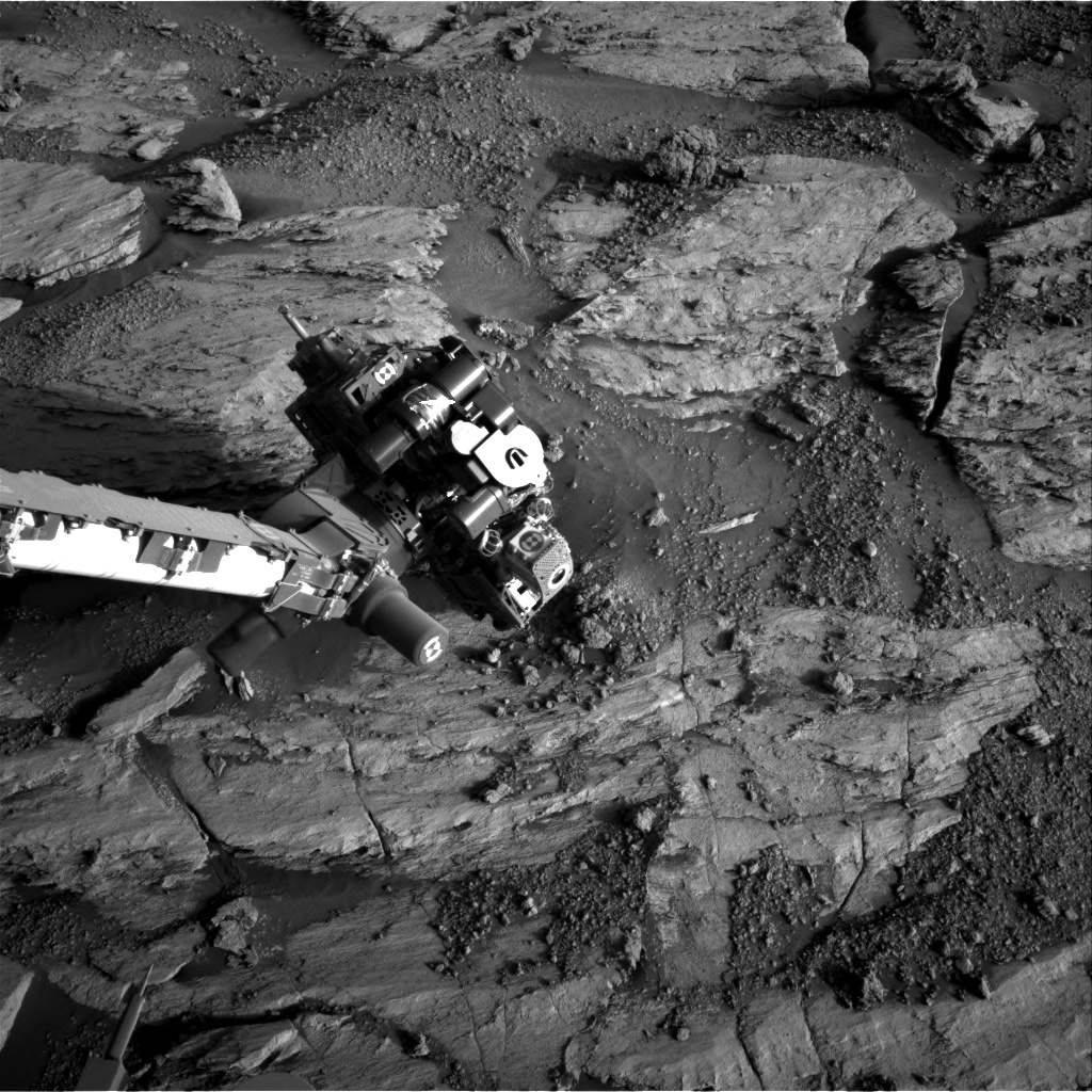 Nasa's Mars rover Curiosity acquired this image using its Right Navigation Camera on Sol 2583, at drive 1626, site number 77