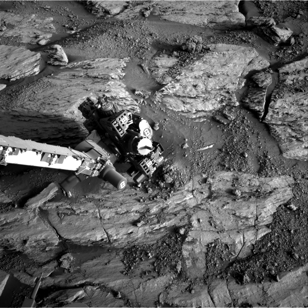 Nasa's Mars rover Curiosity acquired this image using its Right Navigation Camera on Sol 2583, at drive 1626, site number 77