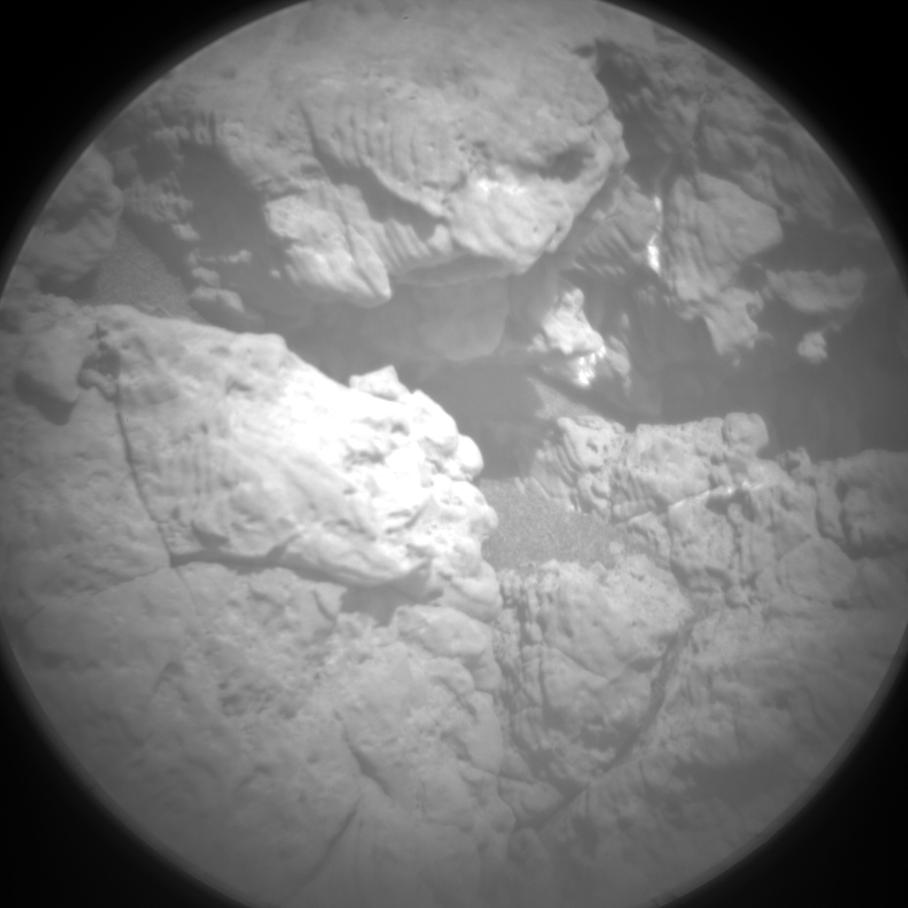 Nasa's Mars rover Curiosity acquired this image using its Chemistry & Camera (ChemCam) on Sol 2585, at drive 1626, site number 77